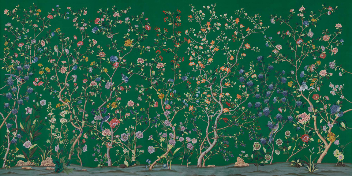 Обои ручная роспись Erdem Spring Green