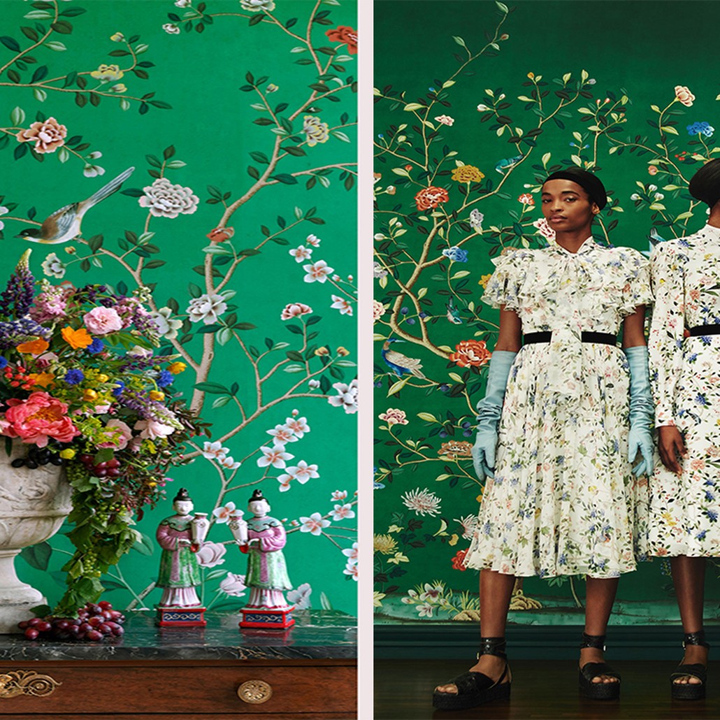 Обои ручная роспись Erdem Spring Green