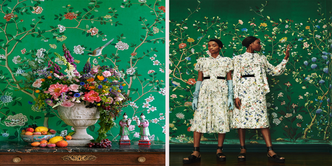 Обои ручная роспись Erdem Spring Green