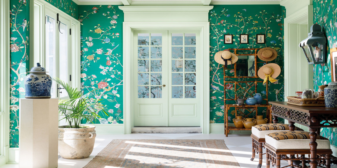 Обои ручная роспись Erdem Spring Green