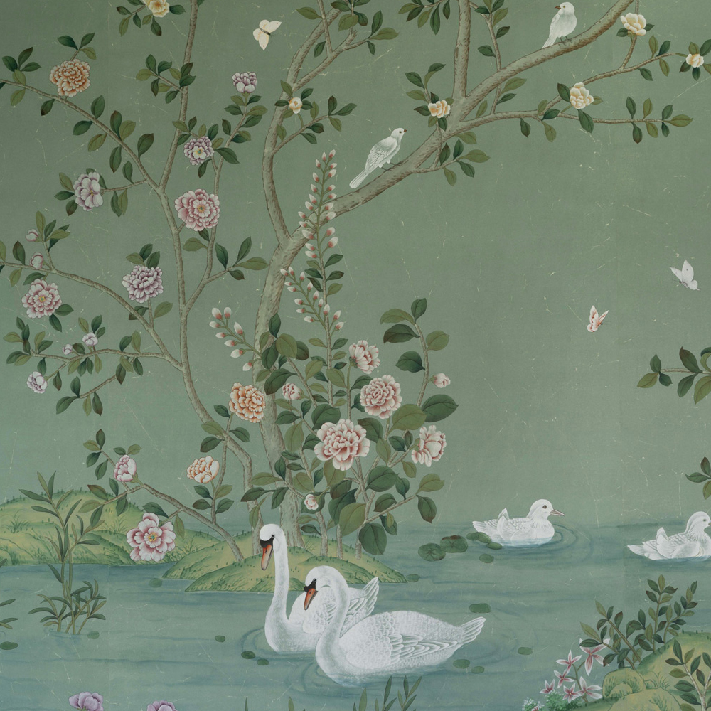 Обои ручная роспись Harpsden blue