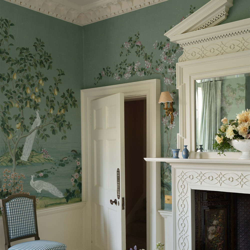 Обои ручная роспись Harpsden blue