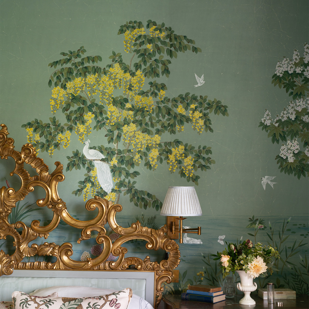 Обои ручная роспись Harpsden blue