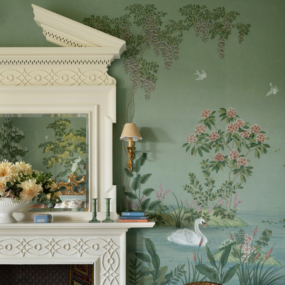 Обои ручная роспись Harpsden blue