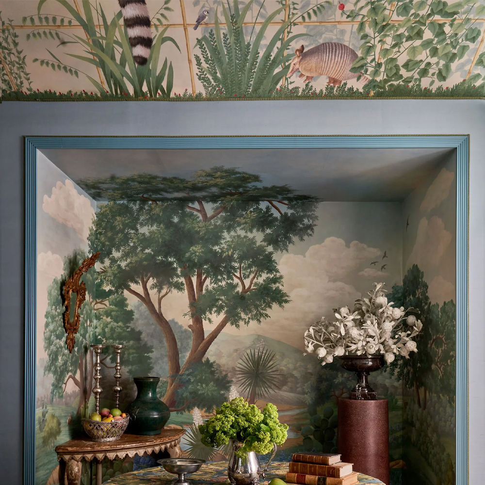 Обои ручная роспись Hill Country Scenic Special Colourway on scenic paper