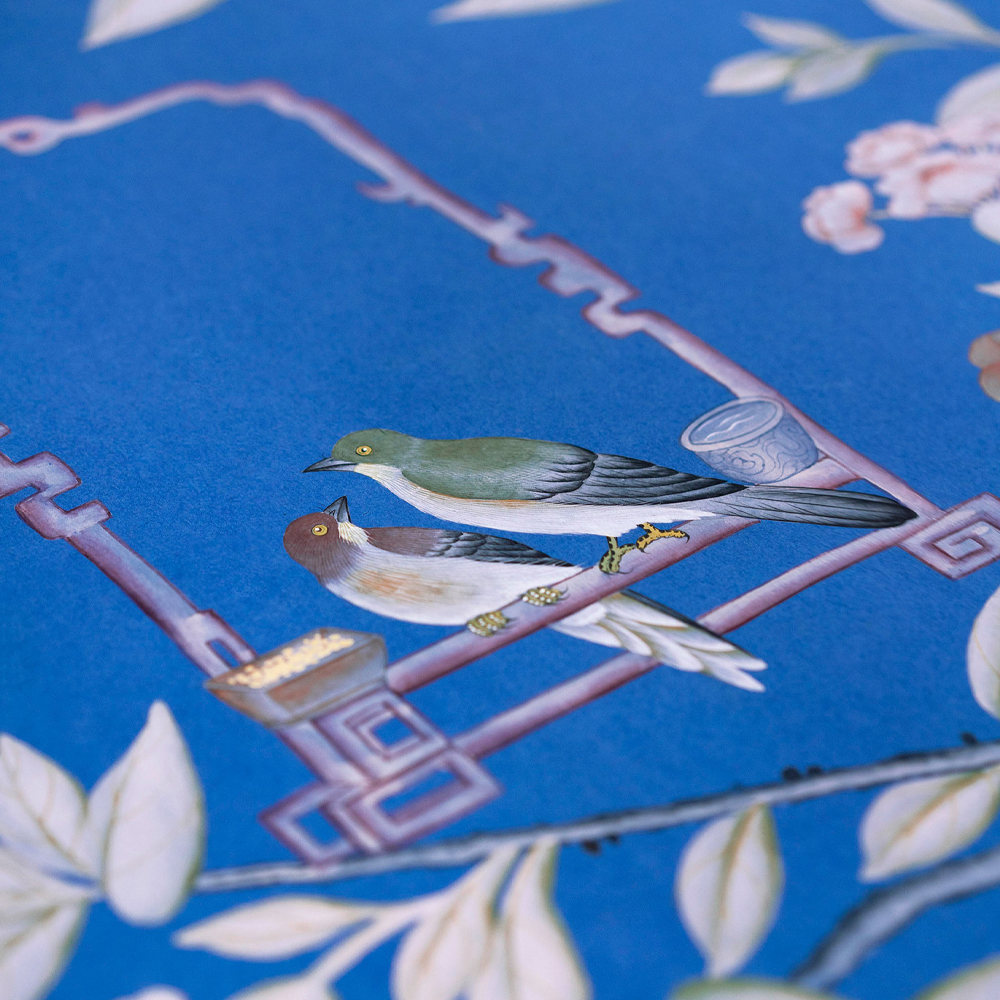 Обои ручная роспись Houghton Canton Blue