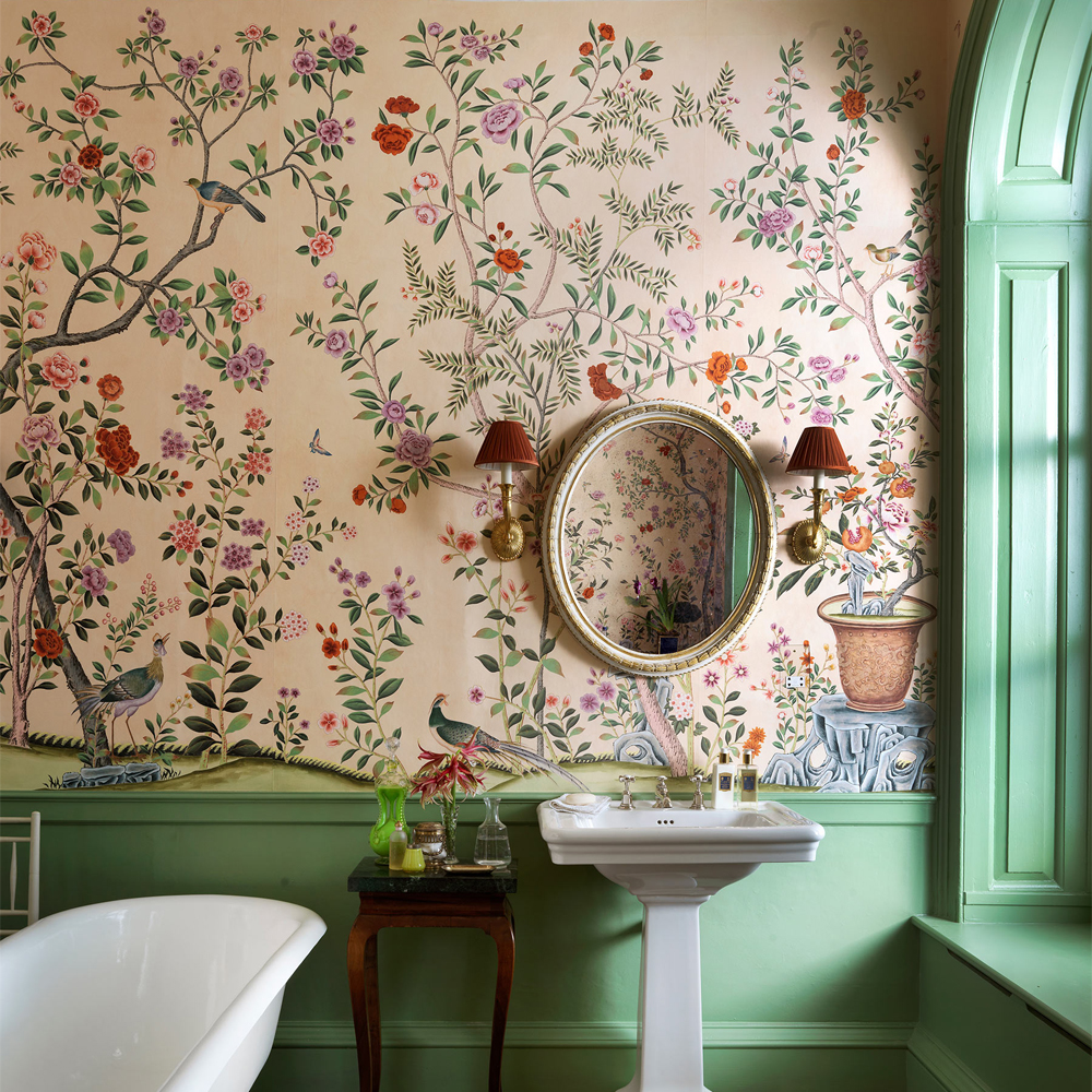 Обои ручная роспись Houghton Edo Blush