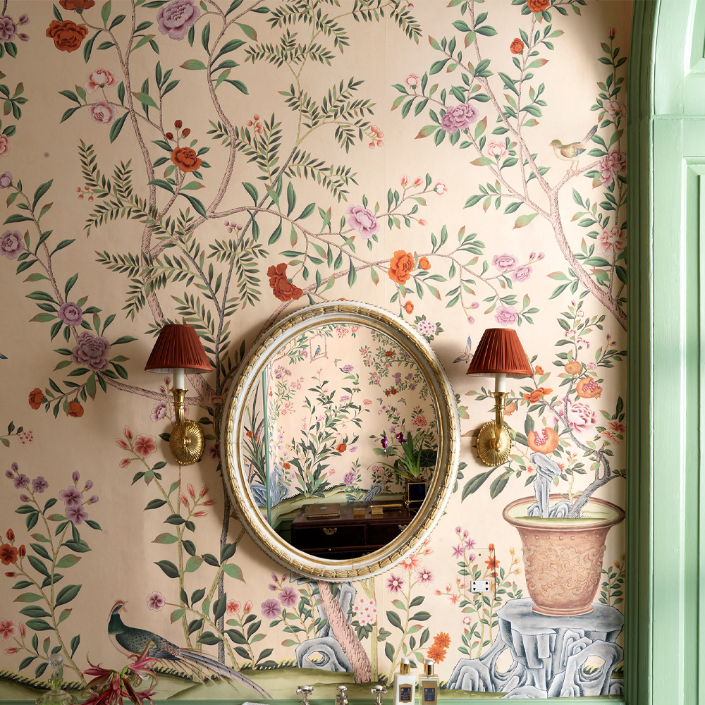 Обои ручная роспись Houghton Edo Blush