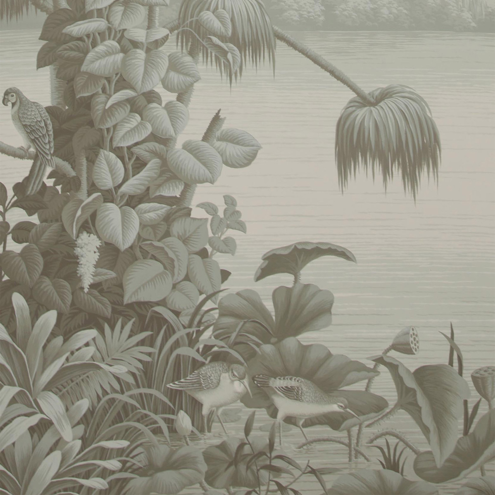 Обои ручная роспись Le Brésil Crystal Grey