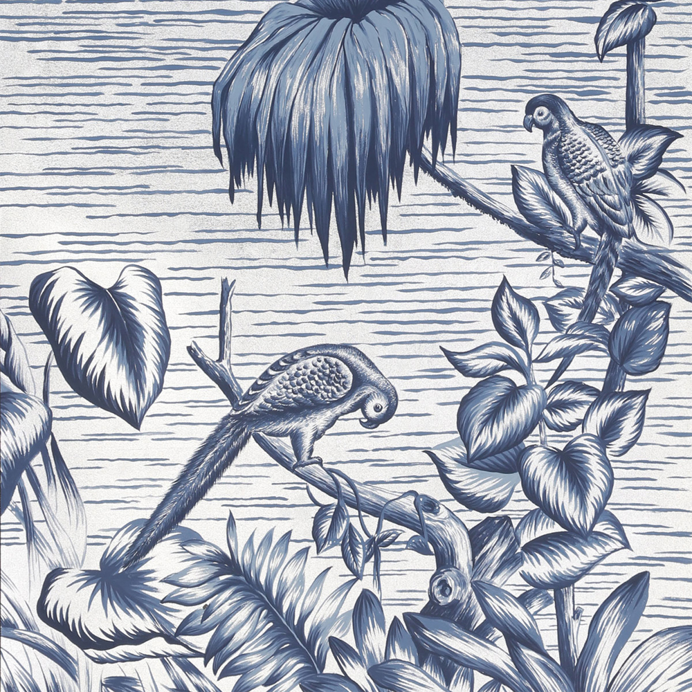 Обои ручная роспись Le Brésil Mer Bleue