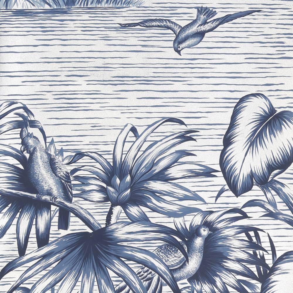 Обои ручная роспись Le Brésil Mer Bleue