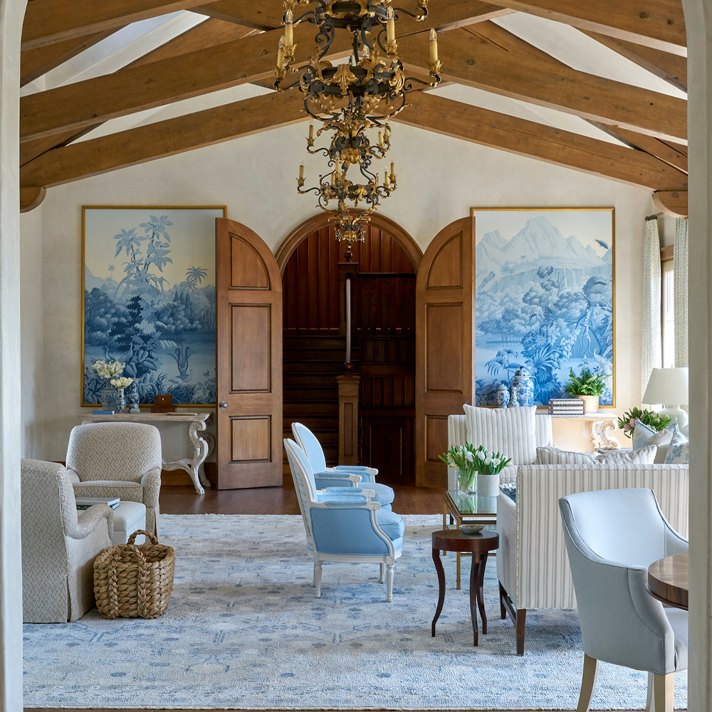 Обои ручная роспись Le Brésil Mer Bleue