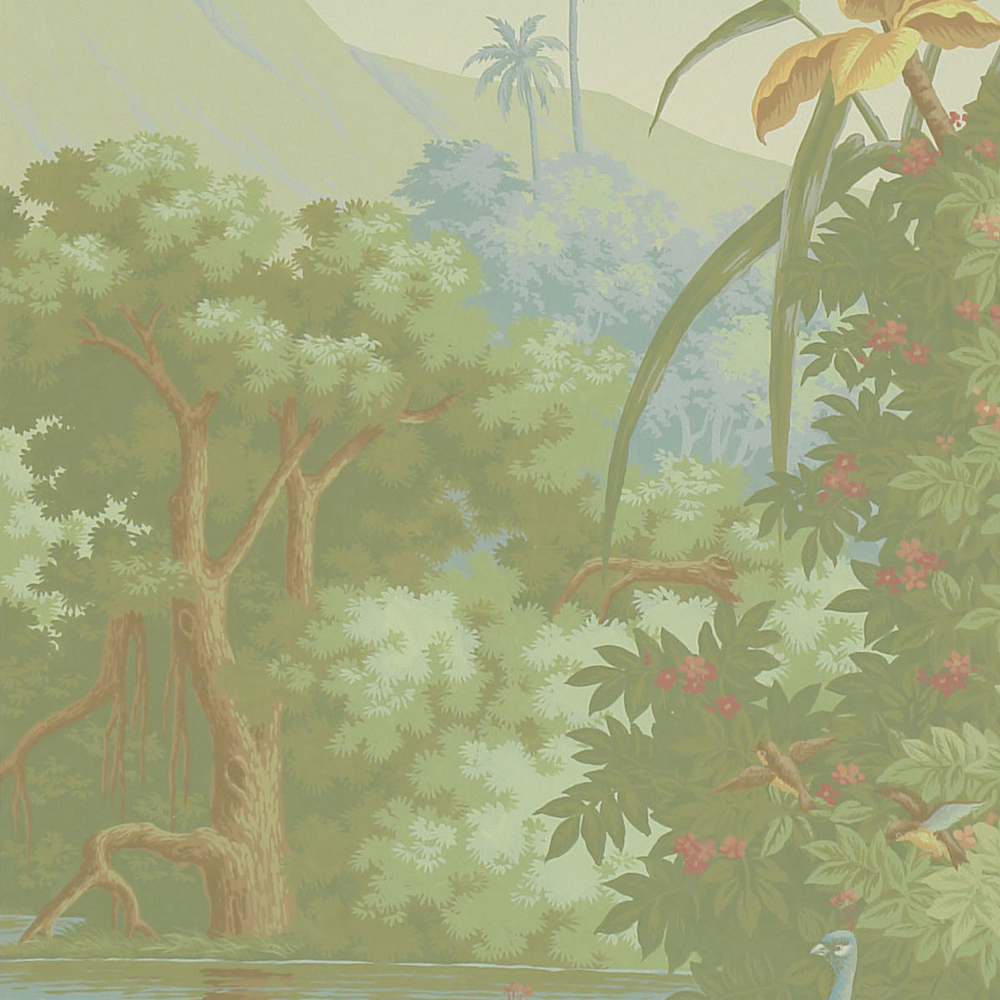 Обои ручная роспись Le Brésil Pastel