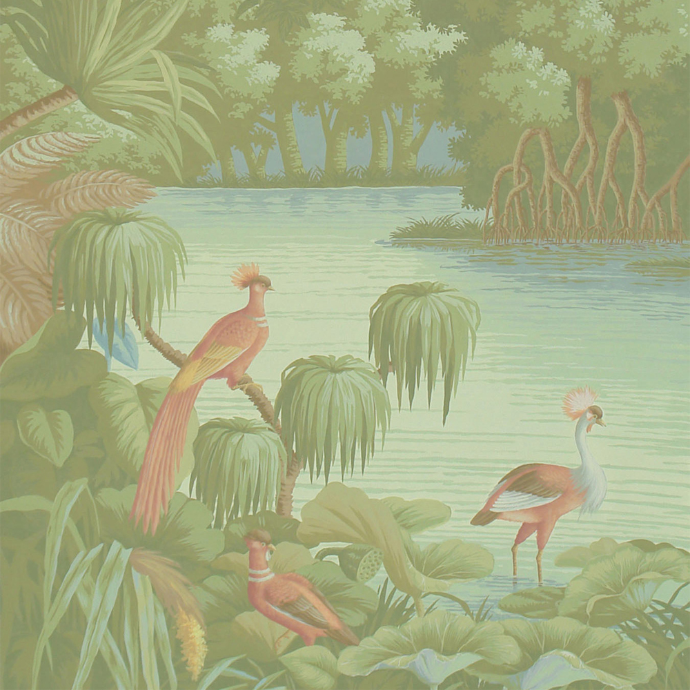 Обои ручная роспись Le Brésil Pastel