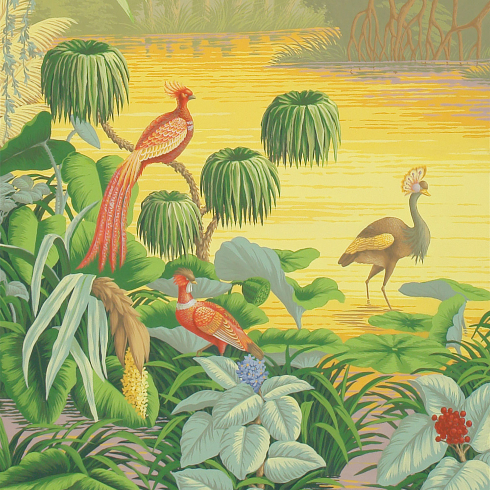 Обои ручная роспись Le Brésil Special Colourway