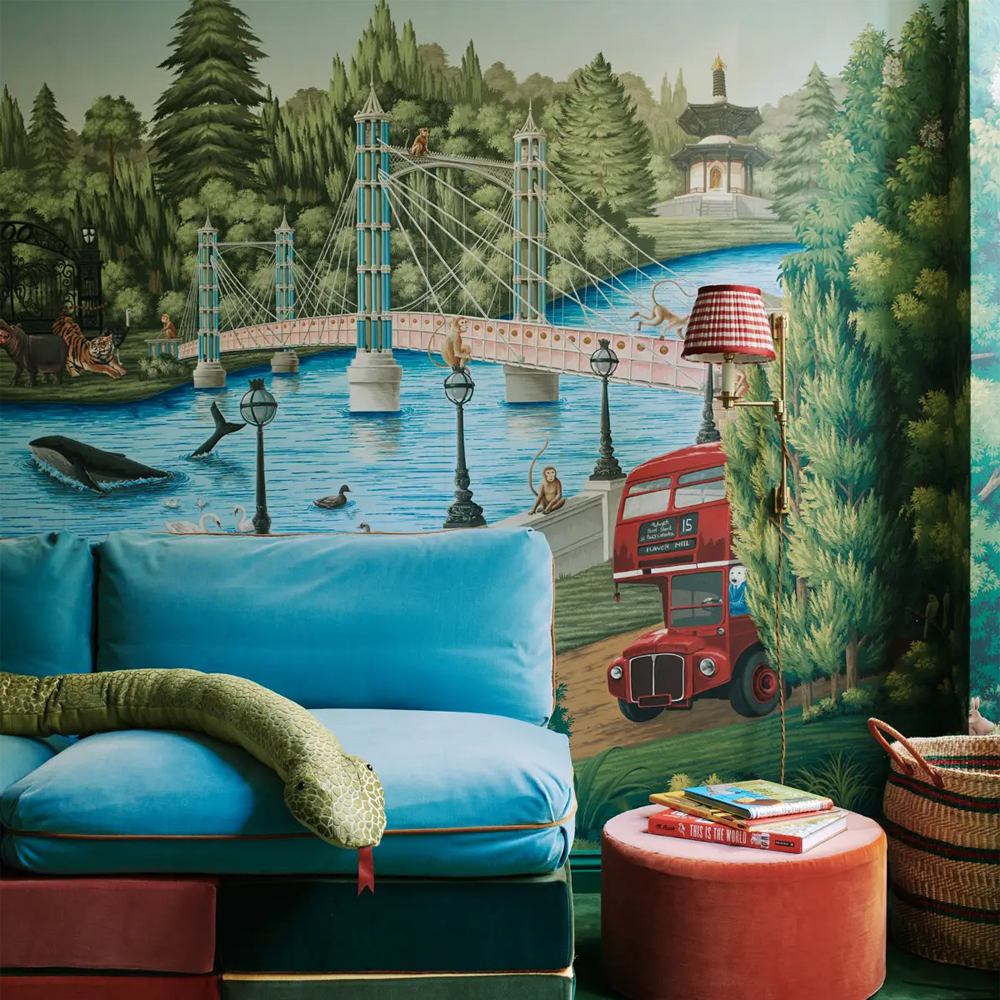 Обои ручная роспись Little London Jubilee Colourway