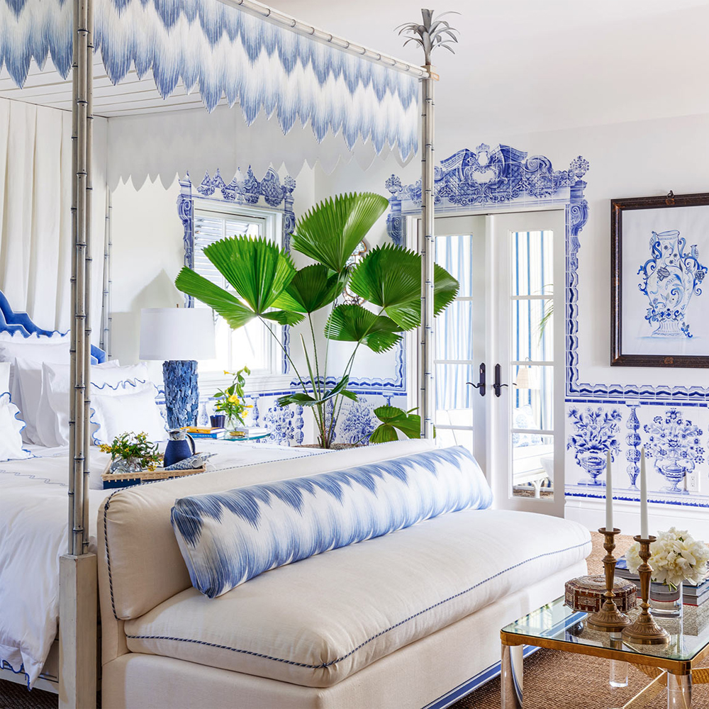 Обои ручная роспись Porto by Alessandra Branca Original colourway on dyed paper