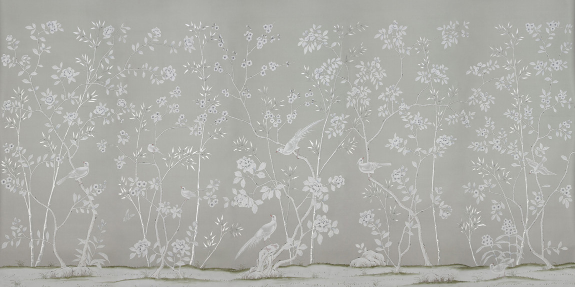 Обои ручная роспись Portobello Pale Grey II