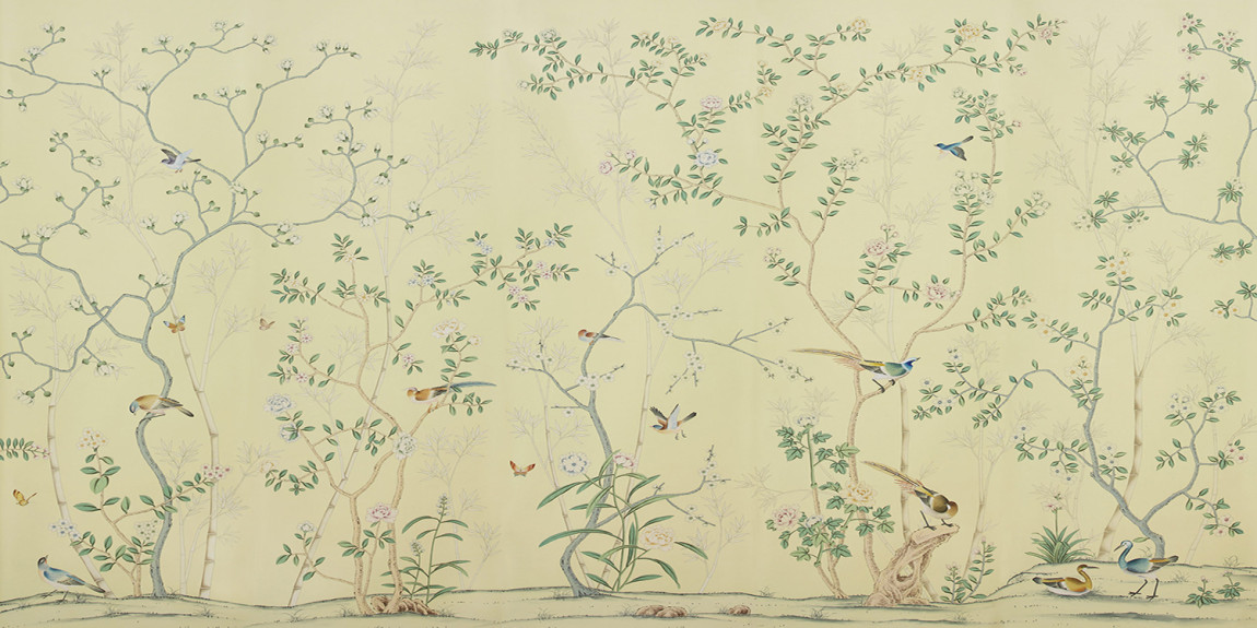 Обои ручная роспись Portobello Verdigris