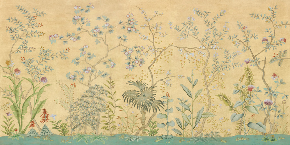 Обои ручная роспись Sans Soucis Crackled Gold