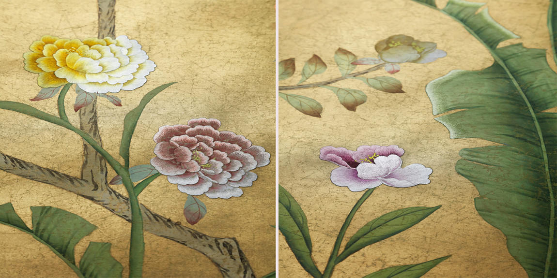 Обои ручная роспись Sans Soucis Crackled Gold