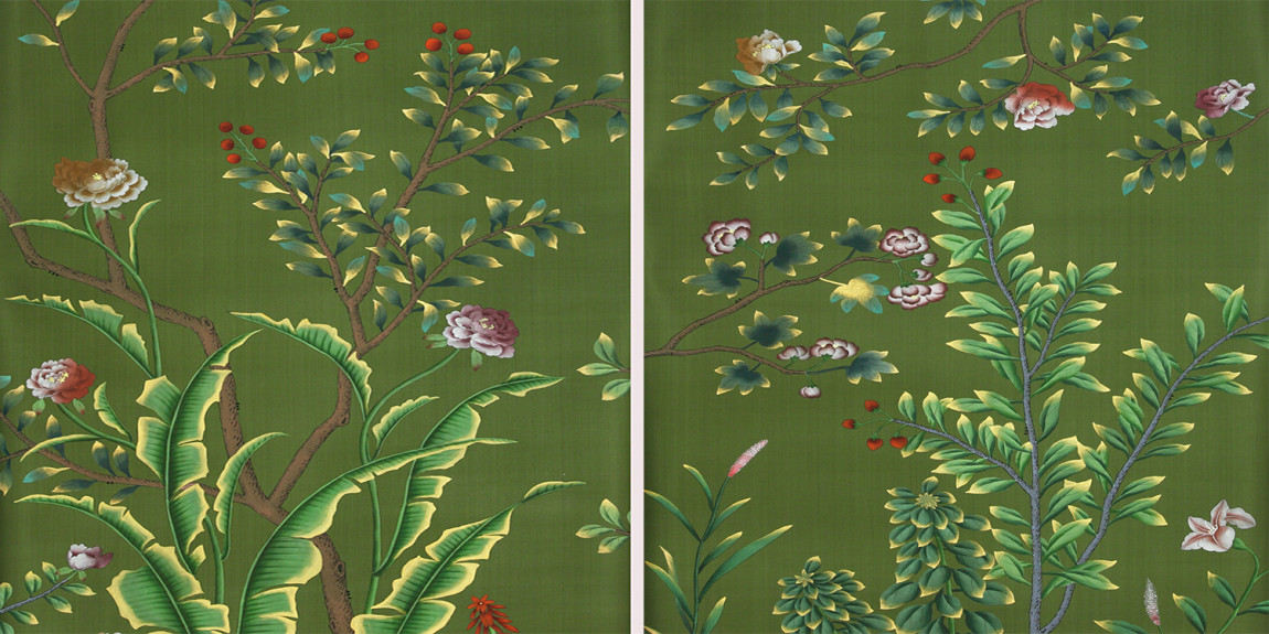 Обои ручная роспись Sans Soucis Perfect Green