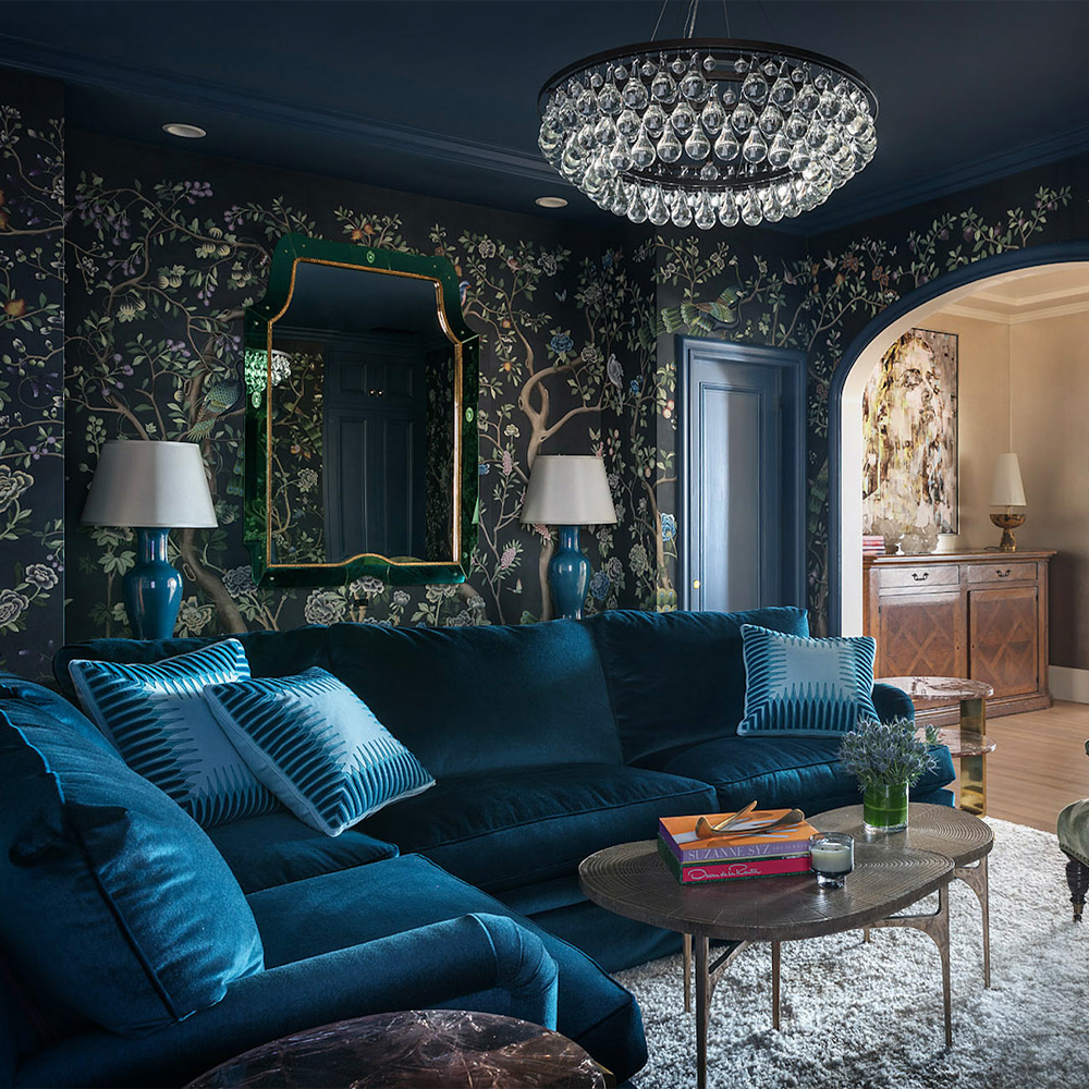 Обои ручная роспись St Laurent Casino metallic silk