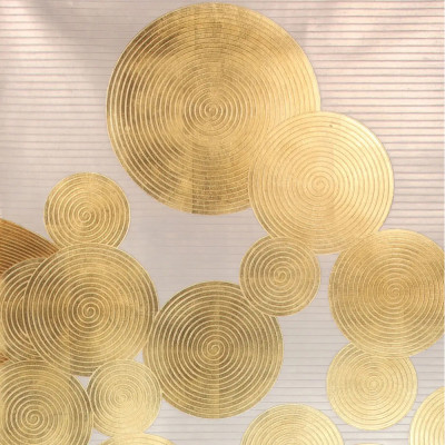 Обои ручная роспись в стиле Арт-деко Namban Colourway SC-289 on gold gilded paper