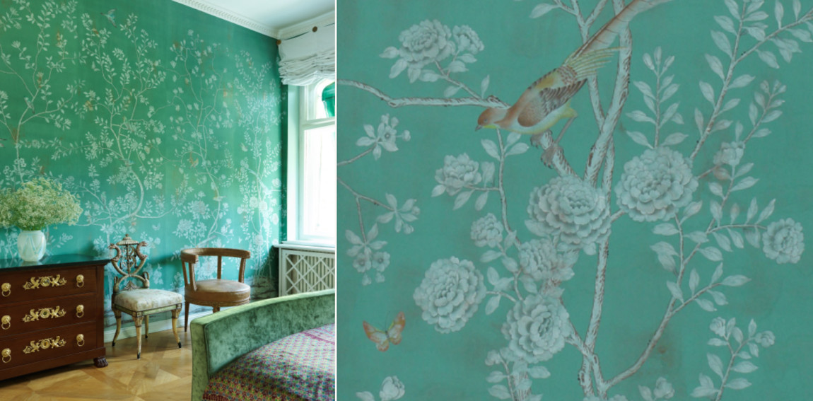 Обои ручной работы Earhalm Emerald