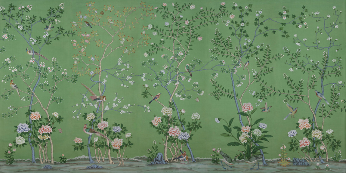 Обои ручной работы Earhalm Green Grass