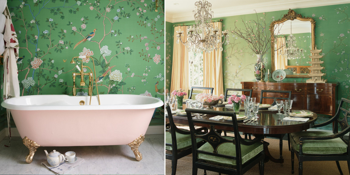 Обои ручной работы Earhalm Green Grass