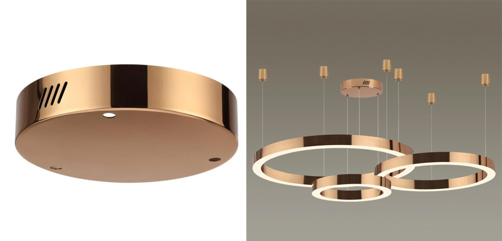 Основание для светильника Ring Horizontal Bronze 20