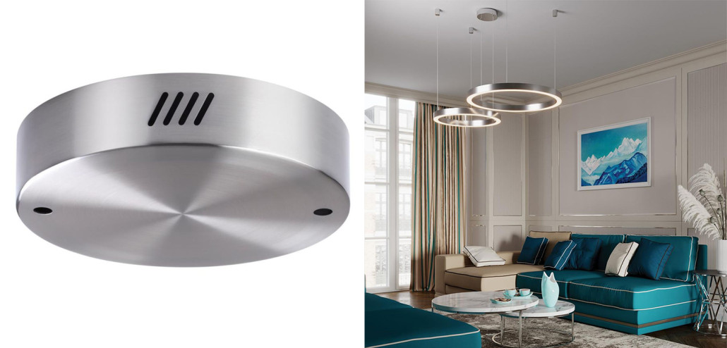 Основание для светильника Ring Horizontal Nickel 18