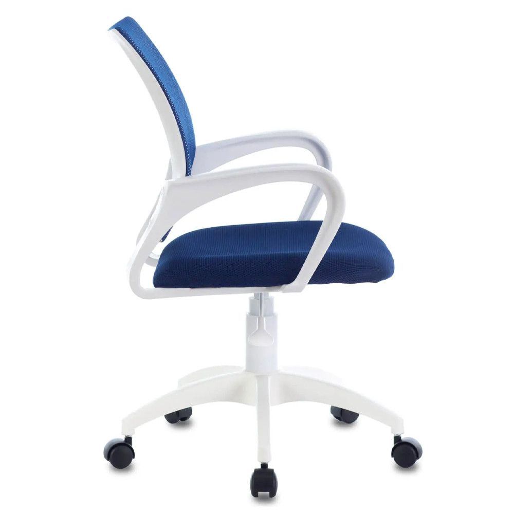Офисное кресло с основанием из белого пластика Desk chairs Blue