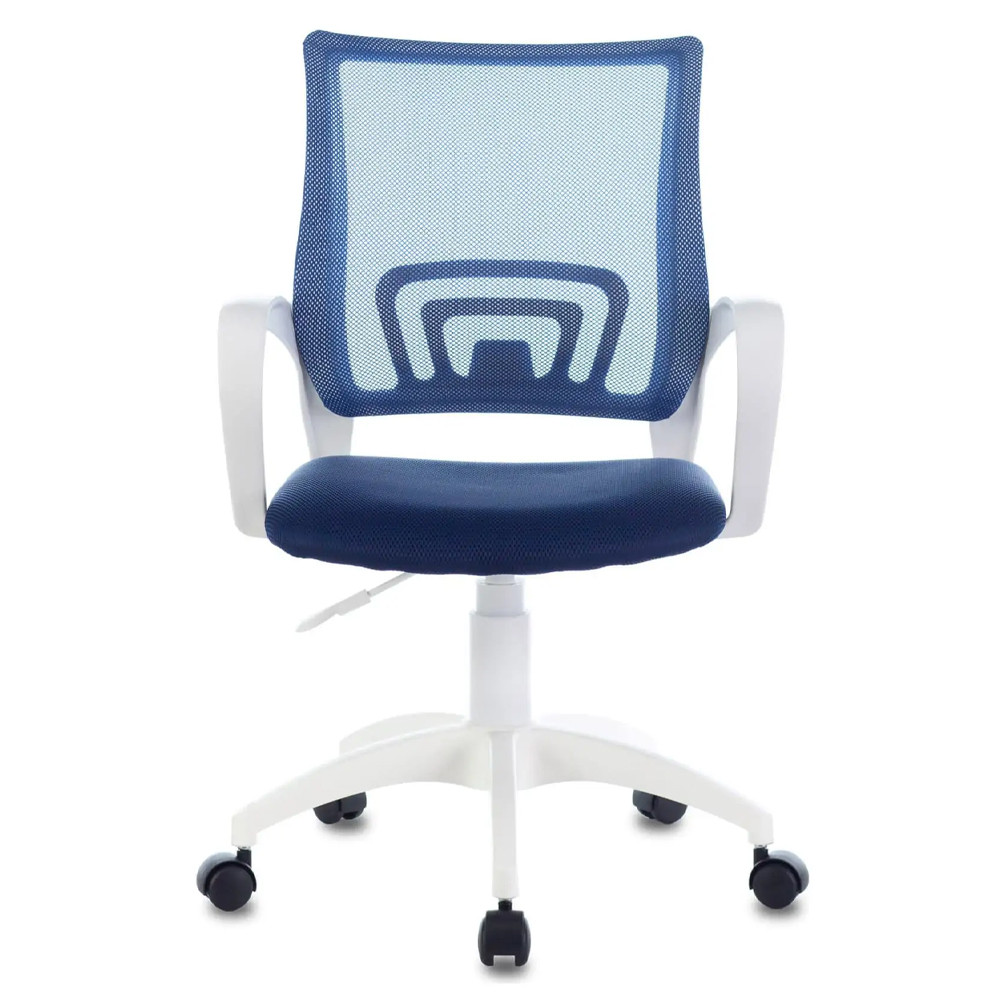 Офисное кресло с основанием из белого пластика Desk chairs Blue