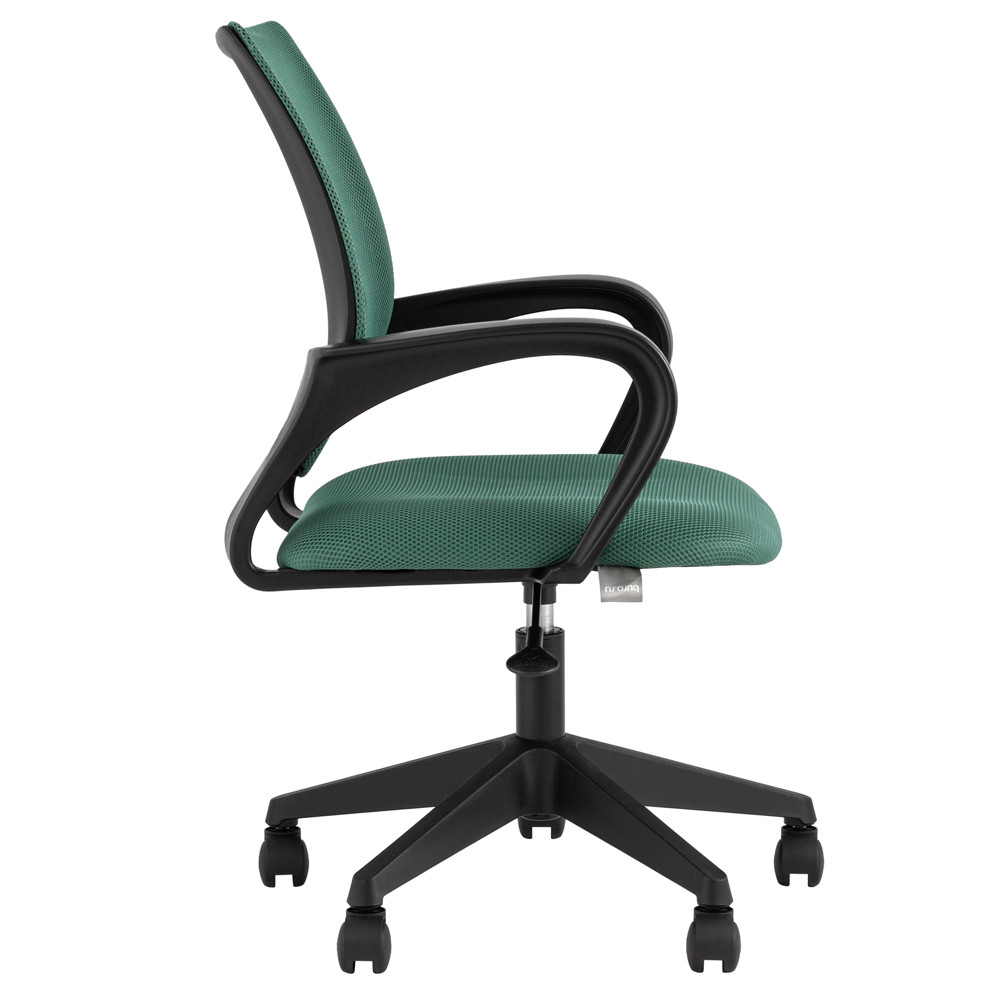 Офисное кресло с основанием из черного пластика Desk chairs Green
