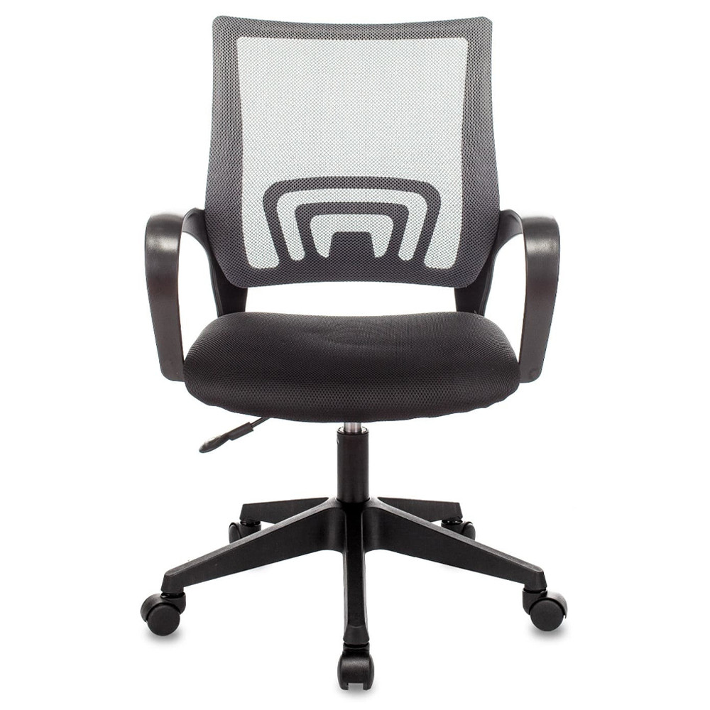 Офисное кресло с основанием из черного пластика Desk chairs Grey
