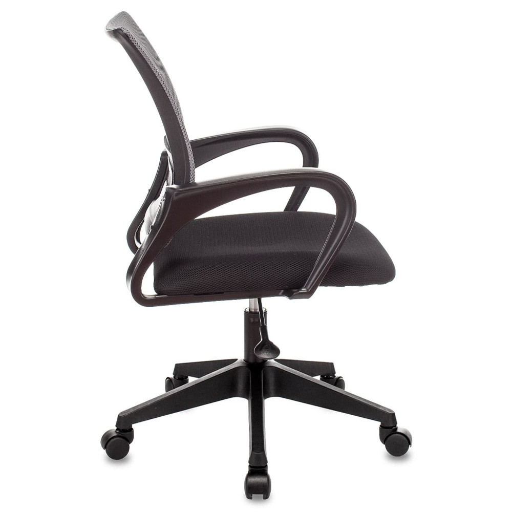 Офисное кресло с основанием из черного пластика Desk chairs Grey