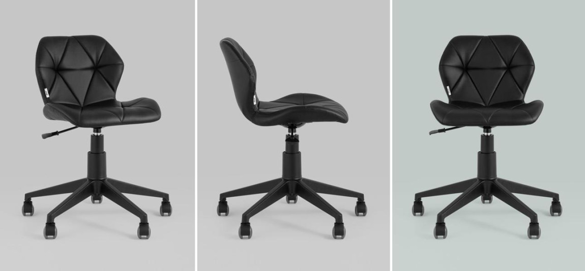 Офисный Стул Jeroen Chair Черная Экокода
