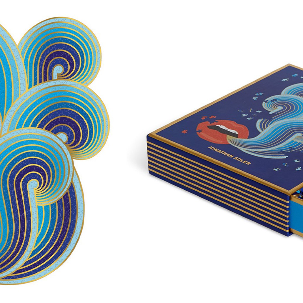Пазлы LIPS SHAPED PUZZLE Jonathan Adler