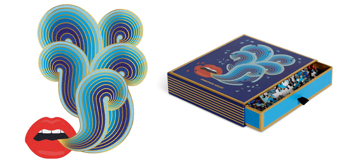 Пазлы LIPS SHAPED PUZZLE Jonathan Adler