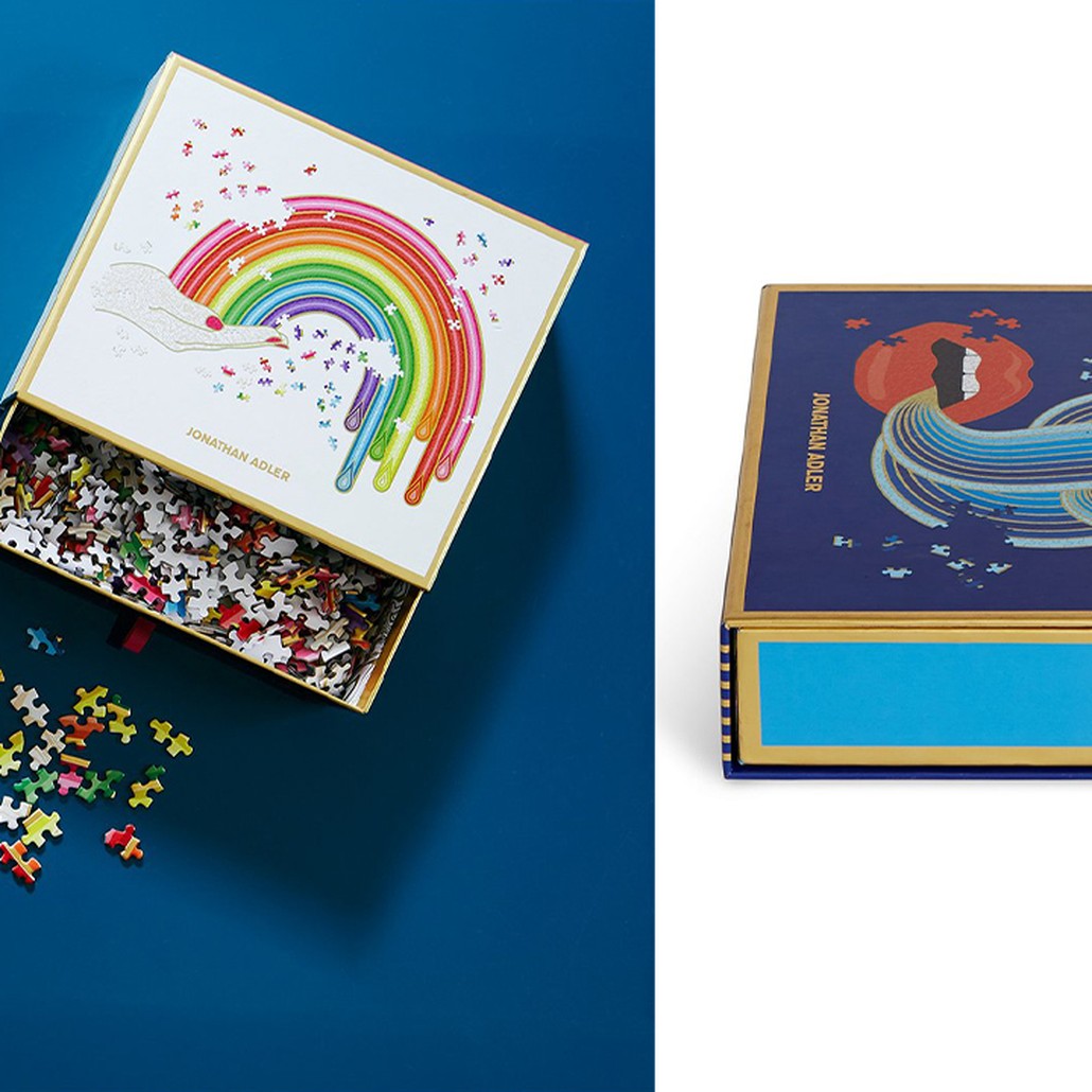 Пазлы LIPS SHAPED PUZZLE Jonathan Adler