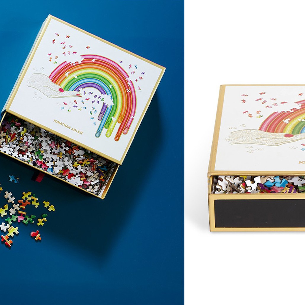 Пазлы RAINBOW HAND SHAPED PUZZLE Jonathan Adler