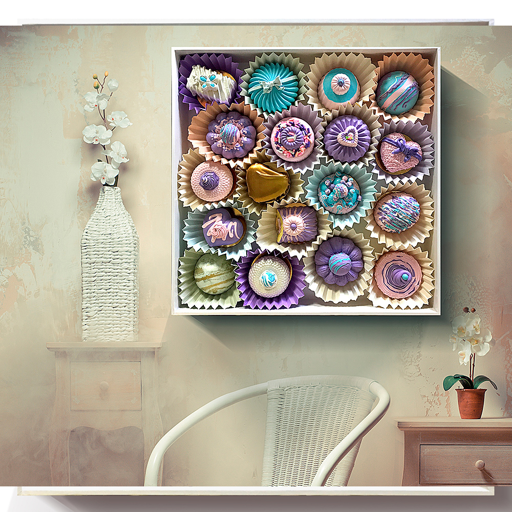 Панно "Конфетное ассорти" Bright Candy Assortment