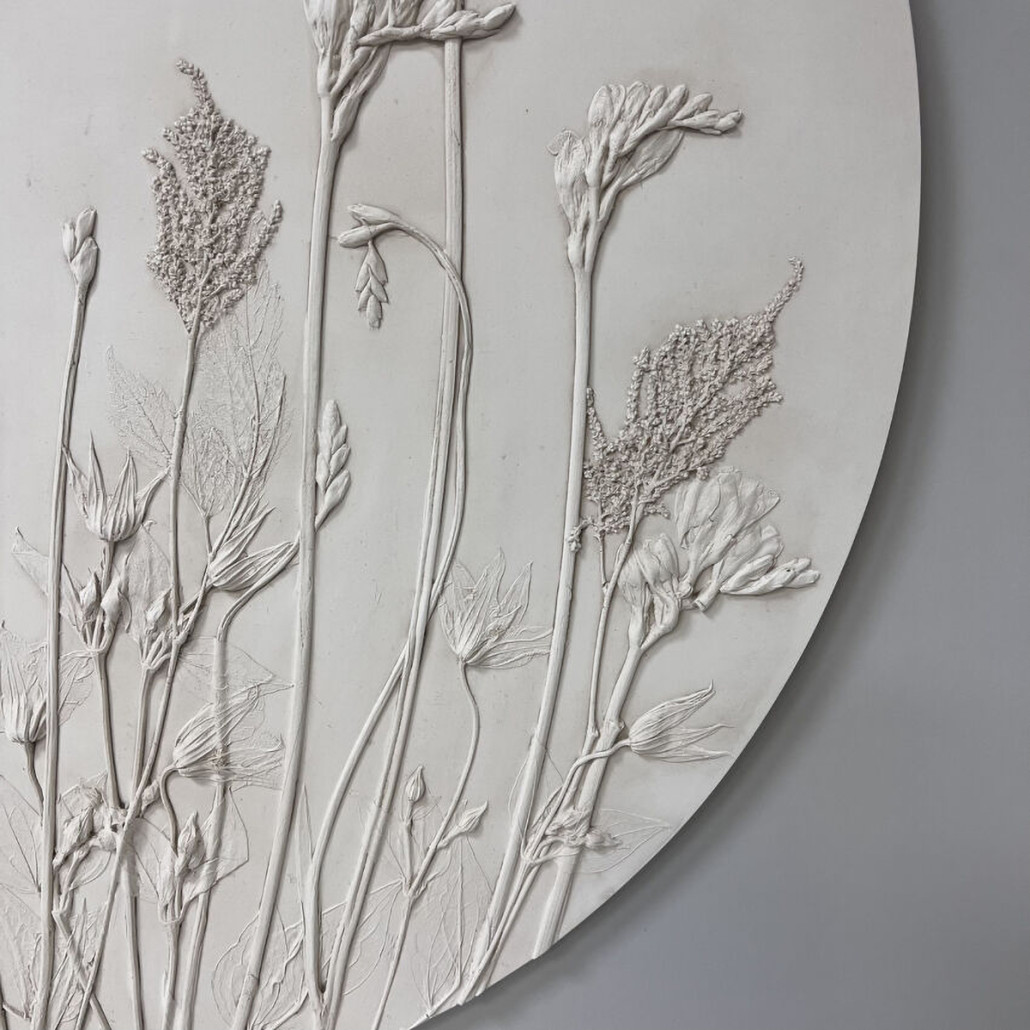 Панно Белые цветы