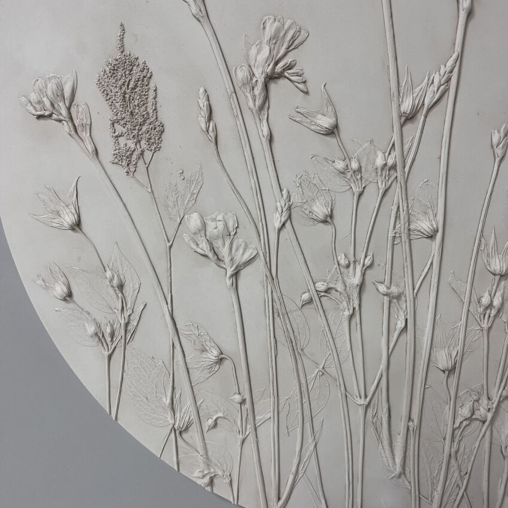 Панно Белые цветы