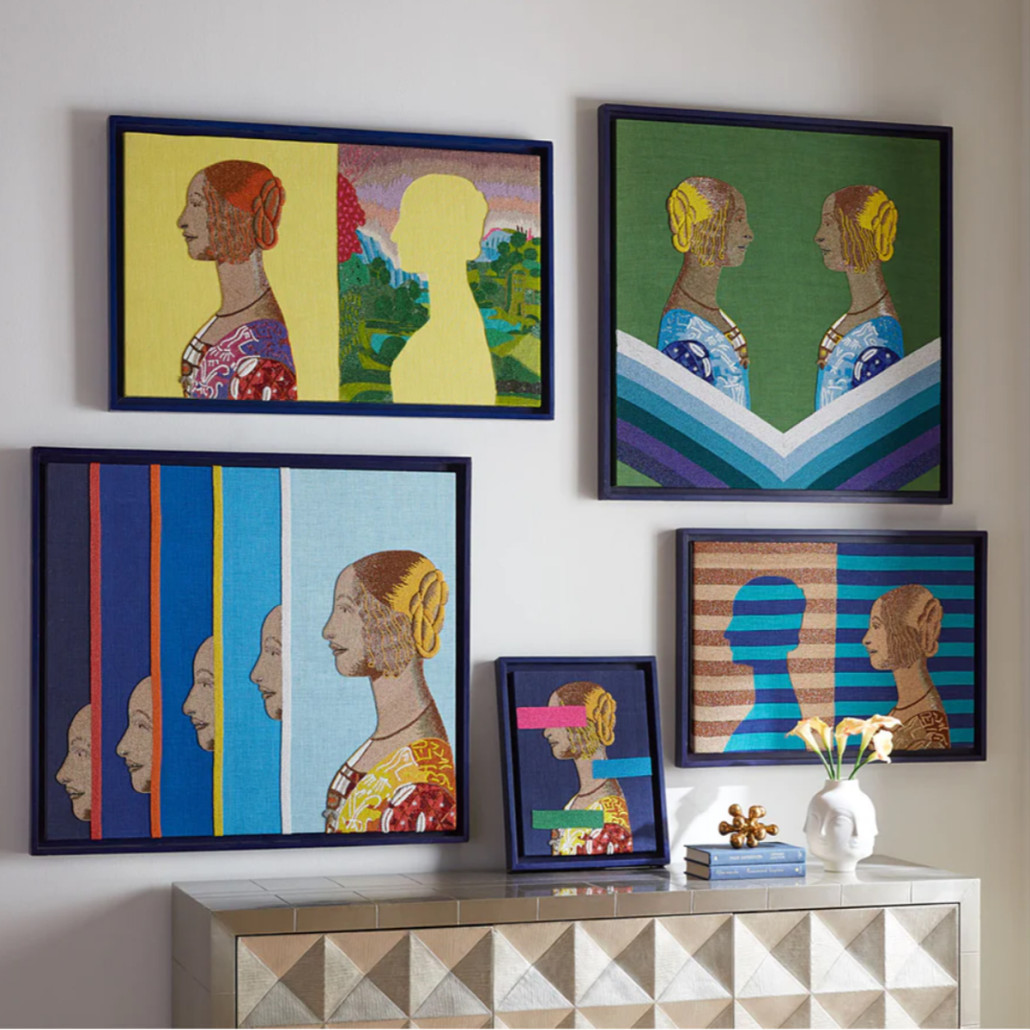 Панно вышивка бисер Ренесанс II RENAISSANCE REPEAT BEADED ART