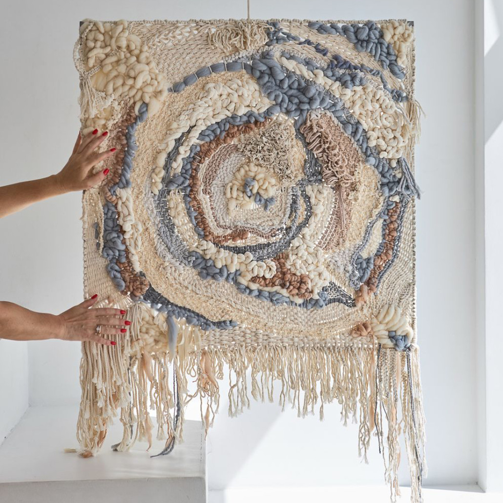 Панно гобелен Галактика в Эко стиле wall panel Galaxy