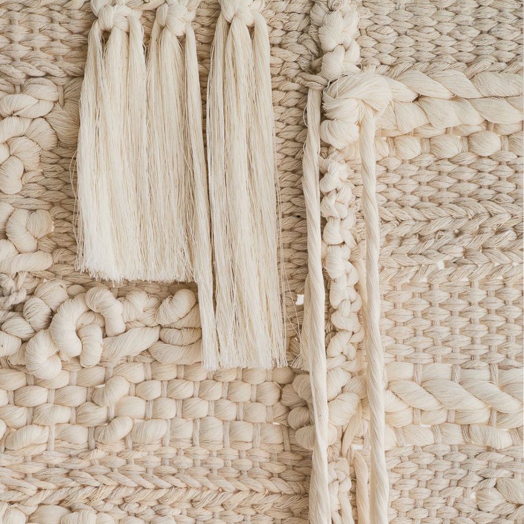 Панно гобелен из шерсти  wall panel Misty Morning