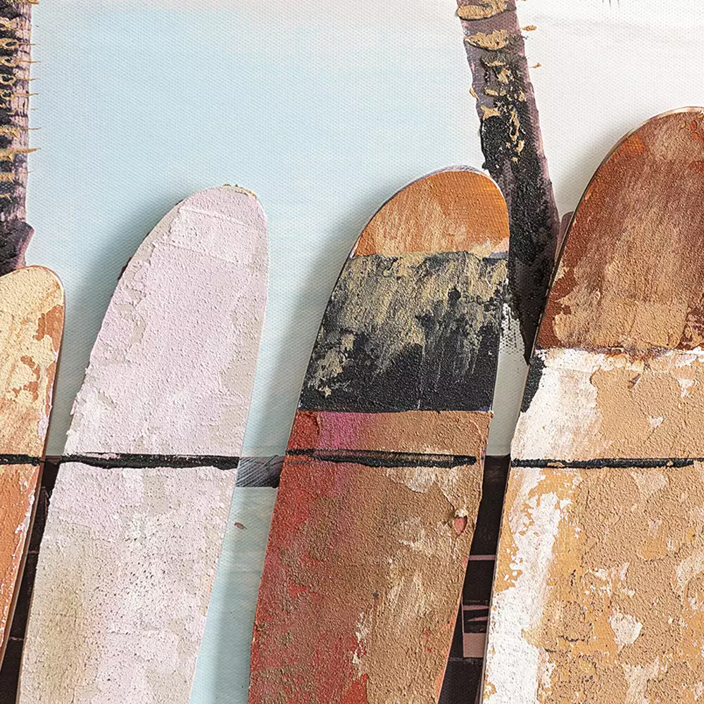 Панно декоративное в морском стиле Seascape and Surfing I